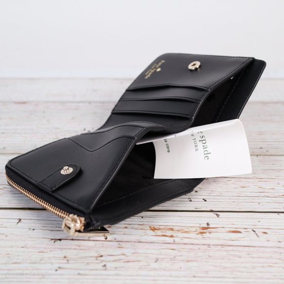 NWT Kate Spade Staci Small L-zip Bifold Wallet - Picture 10 of 11